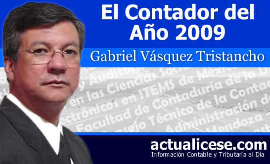 Hoja de Vida del Contador del Año – Dr. Gabriel Vásquez Tristancho