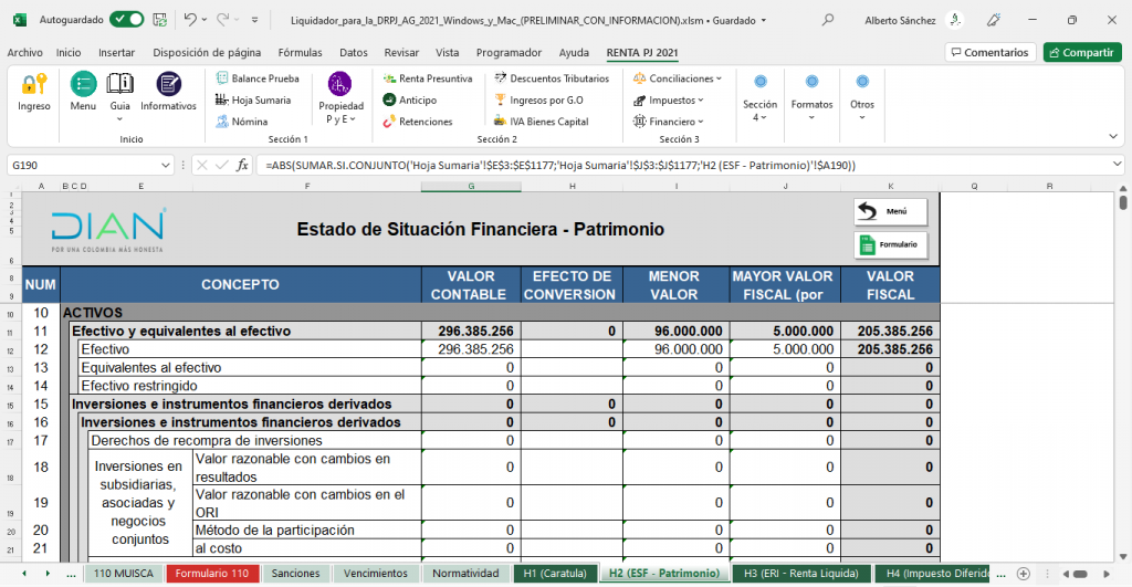 Herramienta Interactiva Para La Elaboración De La Declaración De Renta