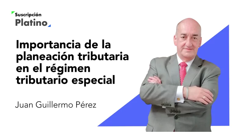 Planeacion Tributaria En El Regimen Tributario Especial