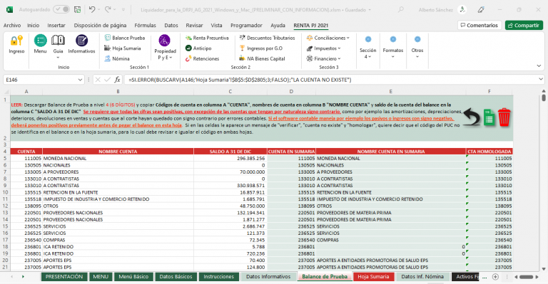 Herramienta Interactiva Para La Elaboración De La Declaración De Renta