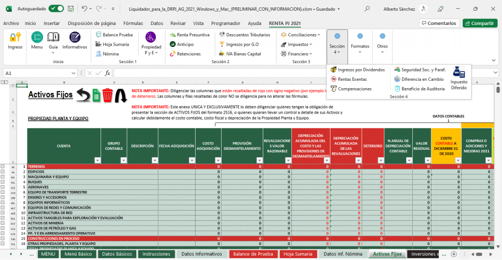 Herramienta Interactiva Para La Elaboración De La Declaración De Renta