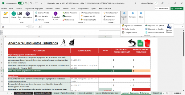 Herramienta Interactiva Para La Elaboración De La Declaración De Renta