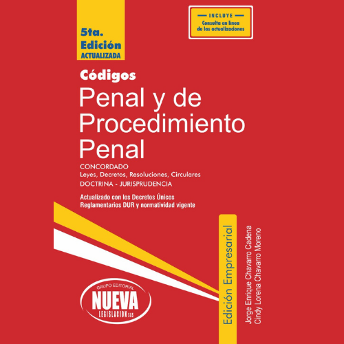 Código Penal y de Procedimiento Penal 5 Ed. 2022 - Nueva legislación | Actualícese