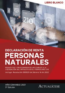 libro blanco declaración de renta de personas naturales