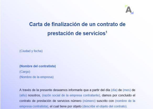 prestación de servicios