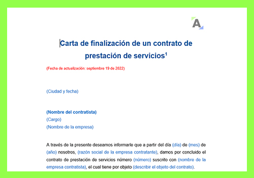 prestación de servicios