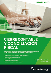 Portada De Libro Blanco:cierre Contable Y Conciliación Fiscal. Ańo Gravable 2021: Actualícese