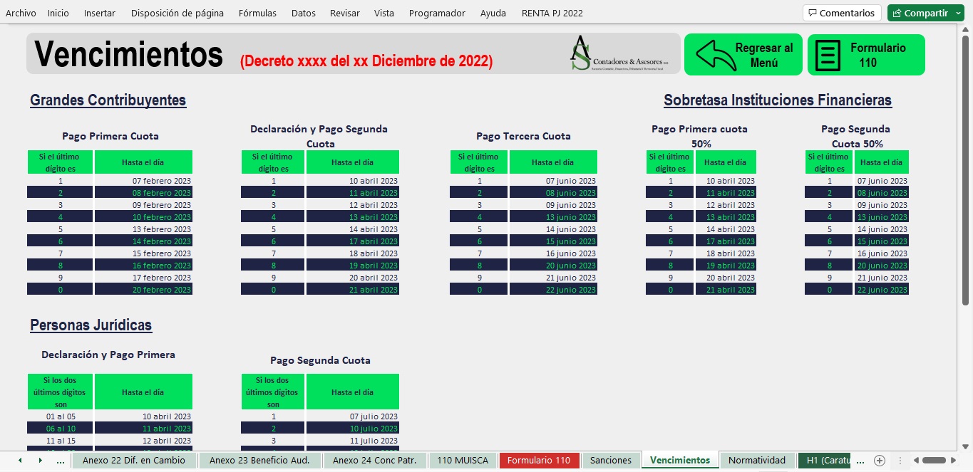 Herramienta Interactiva Para La Elaboración De La Declaración De Renta