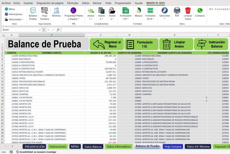 Herramienta Interactiva Para La Elaboración De La Declaración De Renta