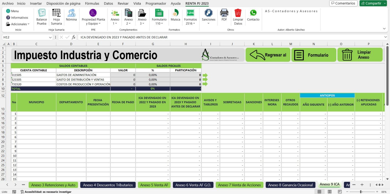 Herramienta Interactiva Para La Elaboración De La Declaración De Renta