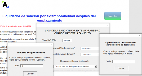 Los mejores formatos para liquidar sanciones tributarias Actualícese