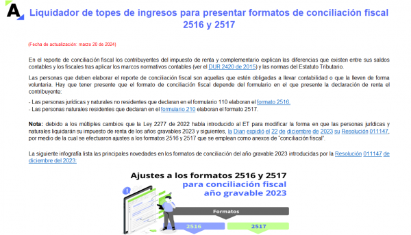 conciliación fiscal