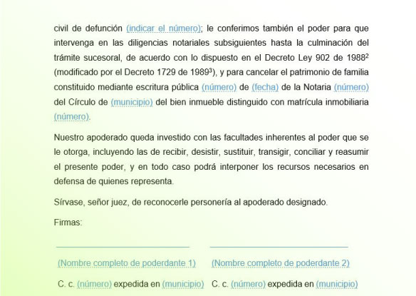 sucesión