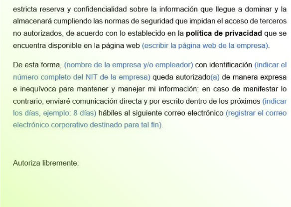 protección de datos
