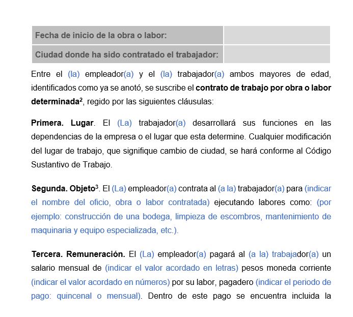 contrato