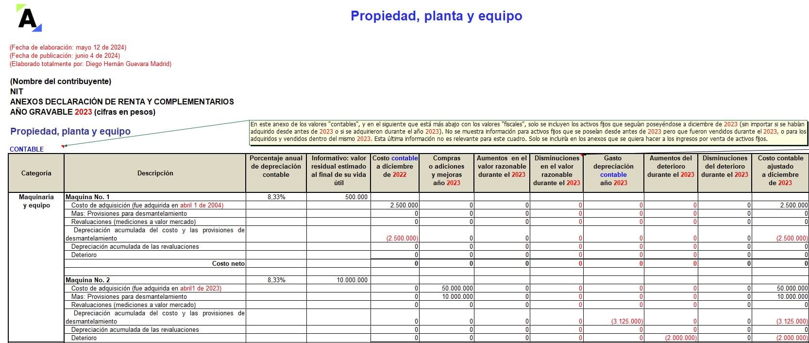  renta de personas naturales