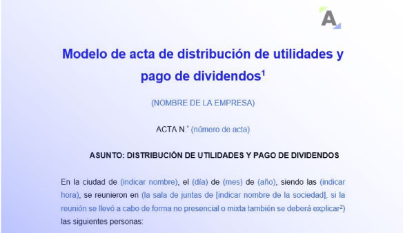 distribución de utilidades