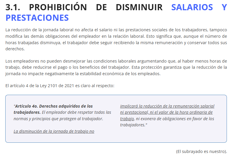 jornada laboral