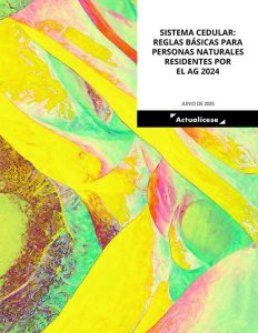 Sistema cedular: reglas básicas para personas naturales residentes por el AG 2024