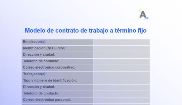 Contrato de trabajo