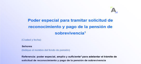 pensión de sobrevivencia