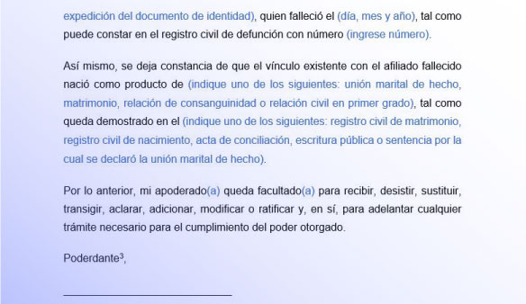 pensión de sobrevivencia